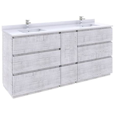 A large image of the Fresca FCB31-301230-FC Rustic White