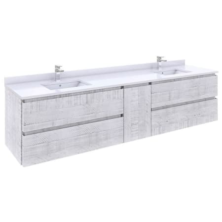 A large image of the Fresca FCB31-361236 Rustic White