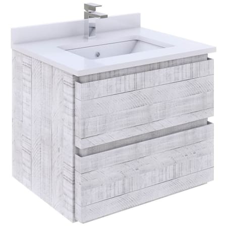 A large image of the Fresca FCB3124-U Rustic White