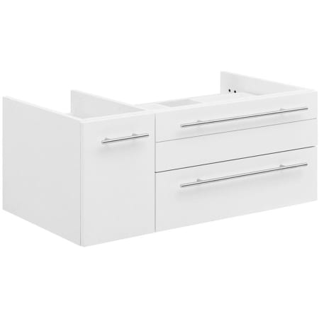A large image of the Fresca FCB6136-VSL-R White