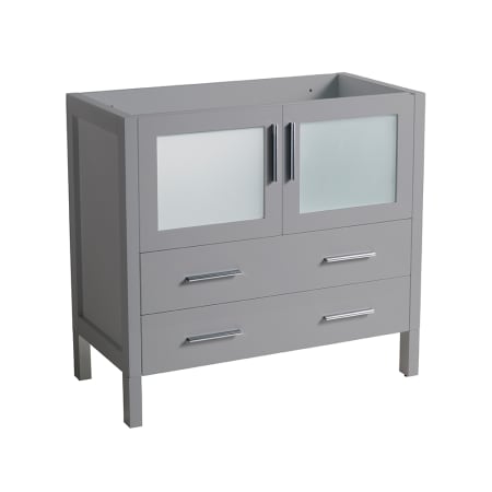 A large image of the Fresca FCB6236 Gray