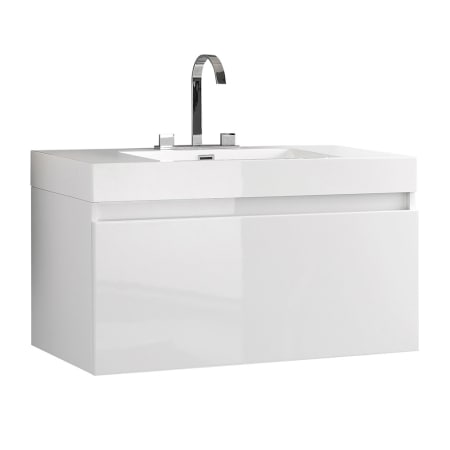 A large image of the Fresca FCB8010-I White