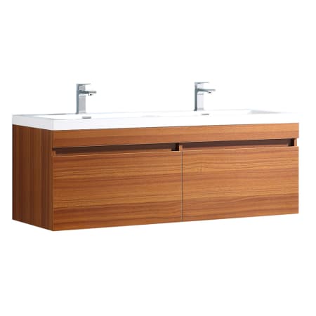 A large image of the Fresca FCB8040-I Teak