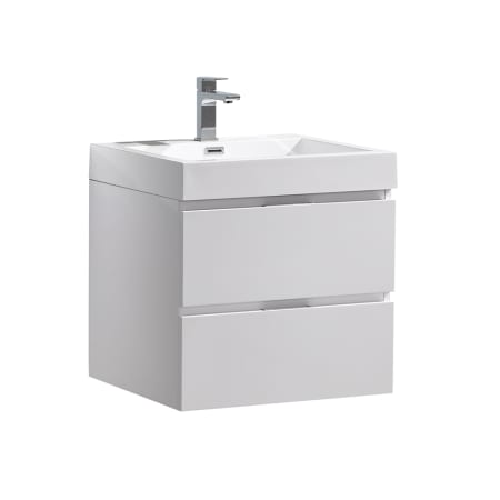 A large image of the Fresca FCB8324-I Glossy White