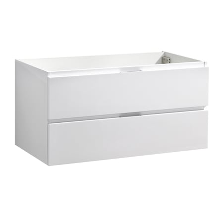 A large image of the Fresca FCB8342 Glossy White