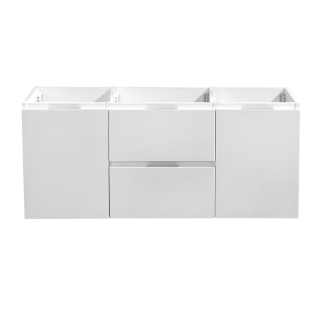A large image of the Fresca FCB8348-D Fresca-FCB8348-D-Front View Glossy White