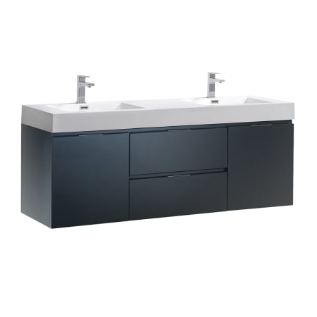A large image of the Fresca FCB8360-D-I Dark Slate Gray
