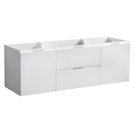 A large image of the Fresca FCB8360-D Glossy White