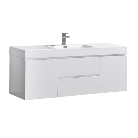 A large image of the Fresca FCB8360-I Glossy White