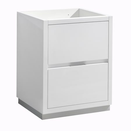 A large image of the Fresca FCB8424 Glossy White