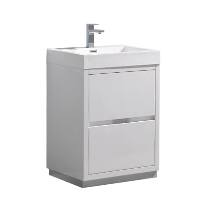 A large image of the Fresca FCB8424-I Glossy White