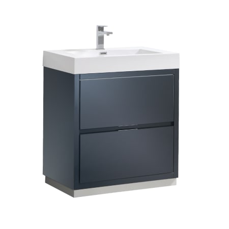 A large image of the Fresca FCB8430-I Dark Slate Gray