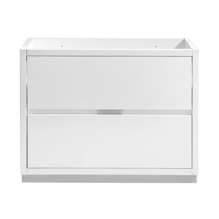 A large image of the Fresca FCB8442 Fresca-FCB8442-Front View Glossy White