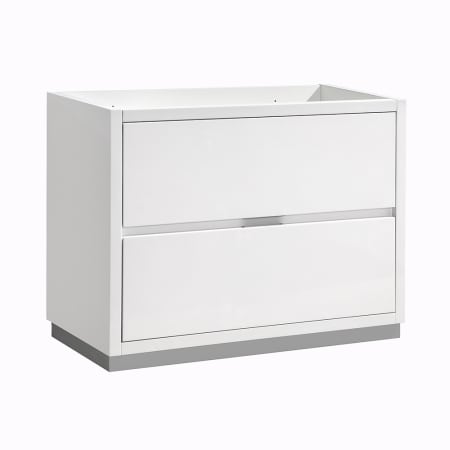 A large image of the Fresca FCB8442 Glossy White