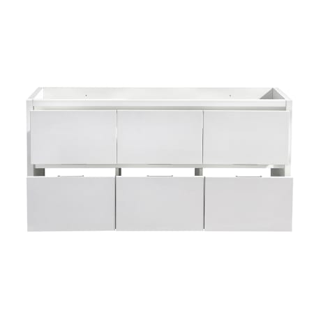A large image of the Fresca FCB8448-D Fresca-FCB8448-D-Front View Opened Glossy White