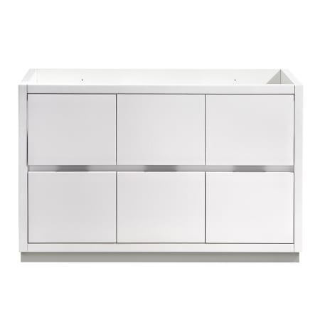 A large image of the Fresca FCB8448 Fresca-FCB8448-Front View Glossy White