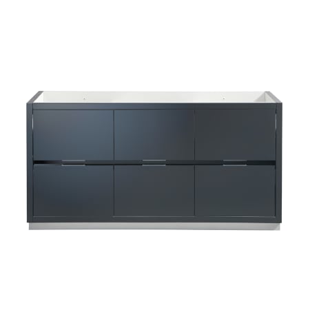 A large image of the Fresca FCB8460 Fresca-FCB8460-Front View Dark Slate