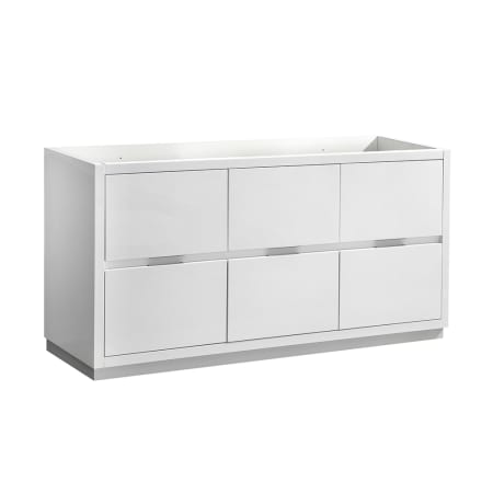 A large image of the Fresca FCB8460 Glossy White