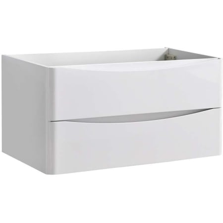 A large image of the Fresca FCB9036 Glossy White