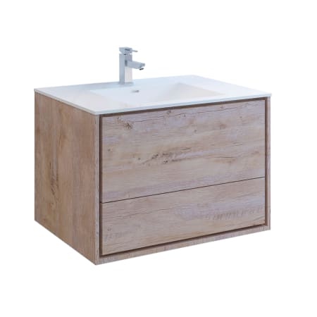 A large image of the Fresca FCB9236-I Rustic Natural Wood