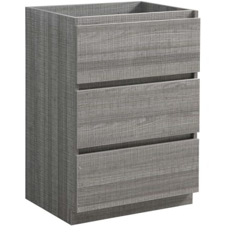 A large image of the Fresca FCB9324 Glossy Ash Gray