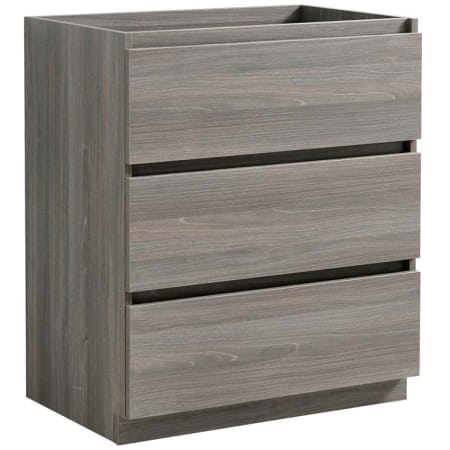 A large image of the Fresca FCB9330 Gray Wood