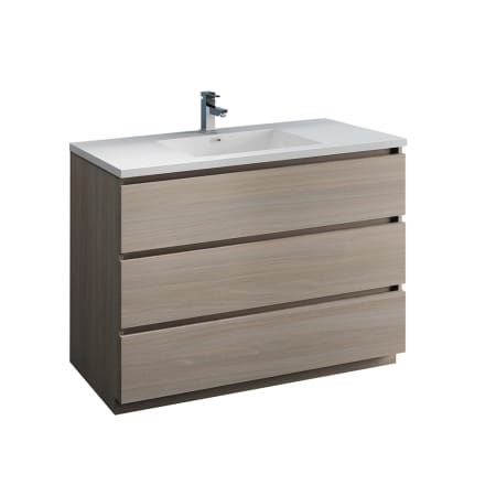 A large image of the Fresca FCB9348-I Gray Wood