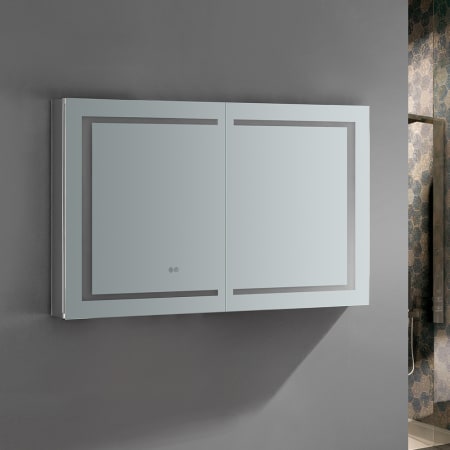 A large image of the Fresca FMC024830 Fresca-FMC024830-Installed 3/4 View