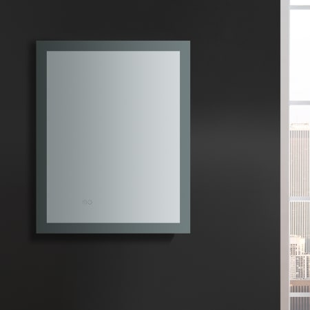 A large image of the Fresca FMR012430 Fresca-FMR012430-Installed View-Portrait