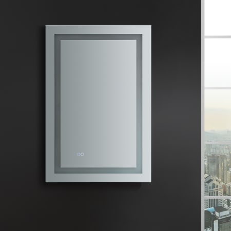 A large image of the Fresca FMR022436 Fresca-FMR022436-Installed View-Portrait