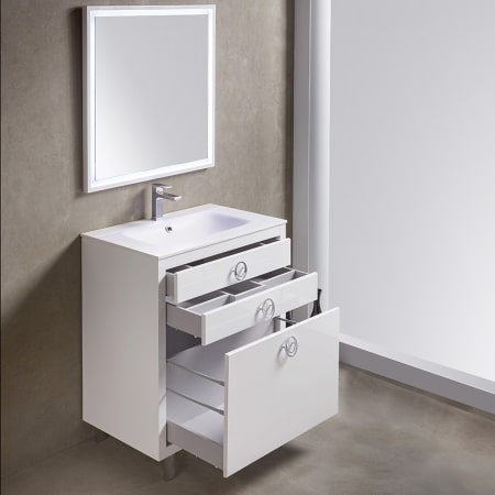 A large image of the Fresca FPVN7832 Fresca-FPVN7832-Life Style Glossy White 3