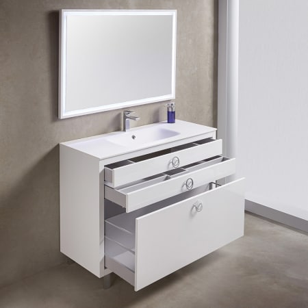 A large image of the Fresca FPVN7848 Fresca-FPVN7848-Life Style Glossy White 3