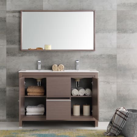 A large image of the Fresca FVN8148-D Fresca-FVN8148-D-Life Style Gray Oak 3