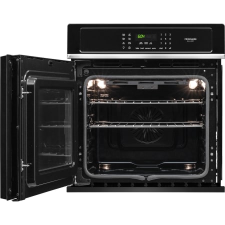 A large image of the Frigidaire FGEW276SP Frigidaire-FGEW276SP-Front fully open door