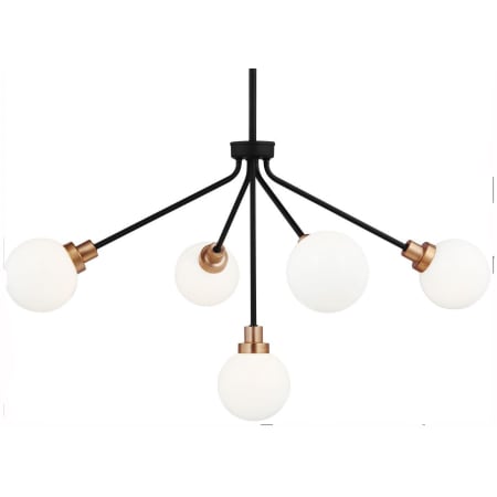 A large image of the Generation Lighting 3001105 Midnight Black