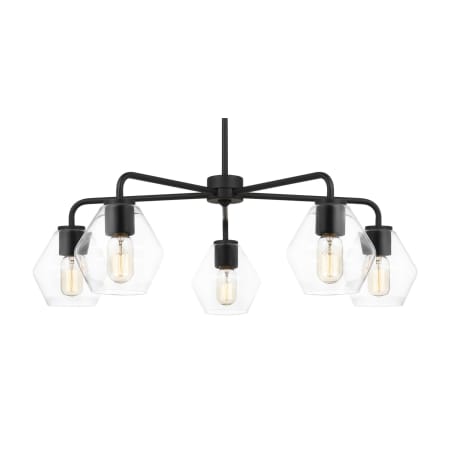 A large image of the Generation Lighting 3002405 Midnight Black