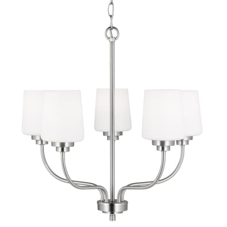 A large image of the Generation Lighting 3102805 Brushed Nickel