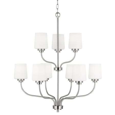 A large image of the Generation Lighting 3102809 Brushed Nickel