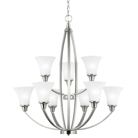 A large image of the Generation Lighting 3113209 Brushed Nickel