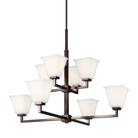 A large image of the Generation Lighting 3113708 Brushed Oil Rubbed Bronze