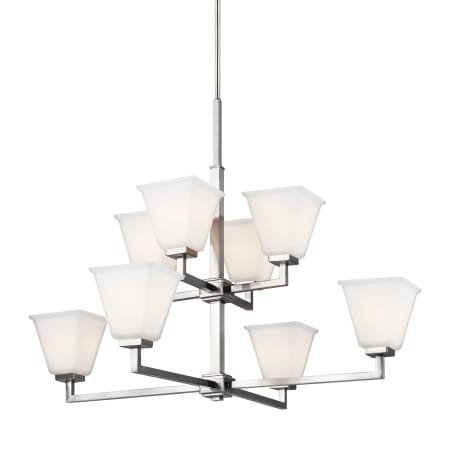 A large image of the Generation Lighting 3113708 Brushed Nickel