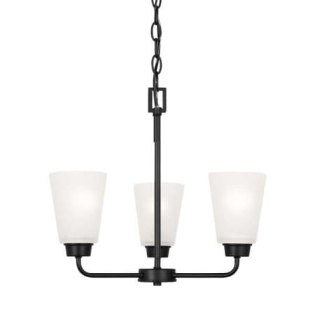 A large image of the Generation Lighting 3115203 Midnight Black