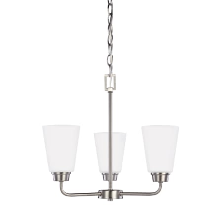 A large image of the Generation Lighting 3115203 Brushed Nickel