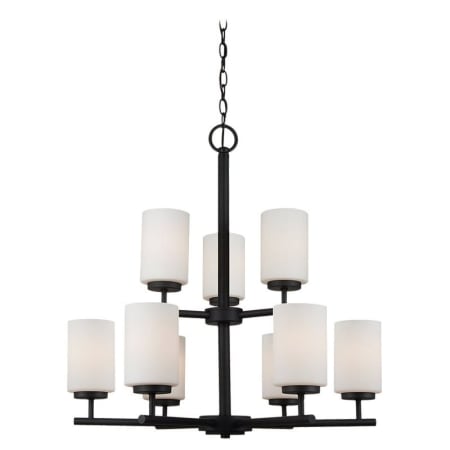 A large image of the Generation Lighting 31162 Midnight Black
