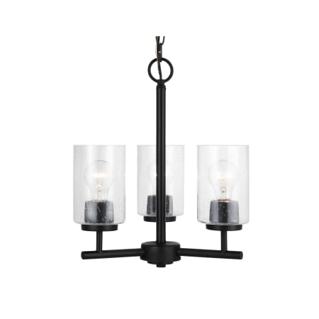 A large image of the Generation Lighting 31170 Midnight Black