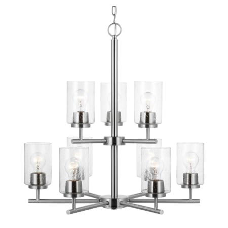 A large image of the Generation Lighting 31172 Brushed Nickel