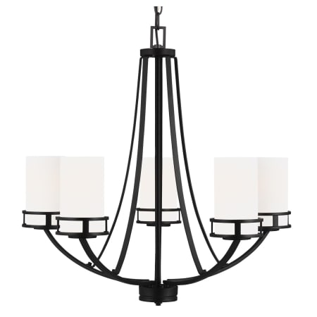 A large image of the Generation Lighting 3121605 Midnight Black