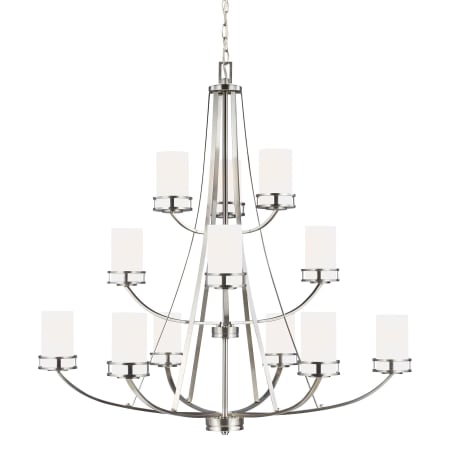 A large image of the Generation Lighting 3121612 Brushed Nickel