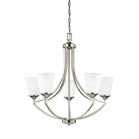 A large image of the Generation Lighting 3124505 Brushed Nickel