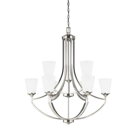 A large image of the Generation Lighting 3124509 Brushed Nickel